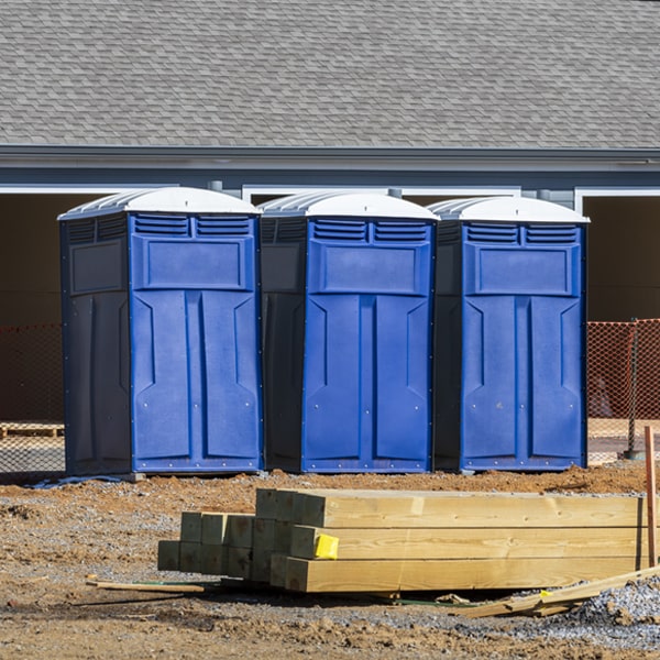 are there any restrictions on where i can place the porta potties during my rental period in Thedford NE